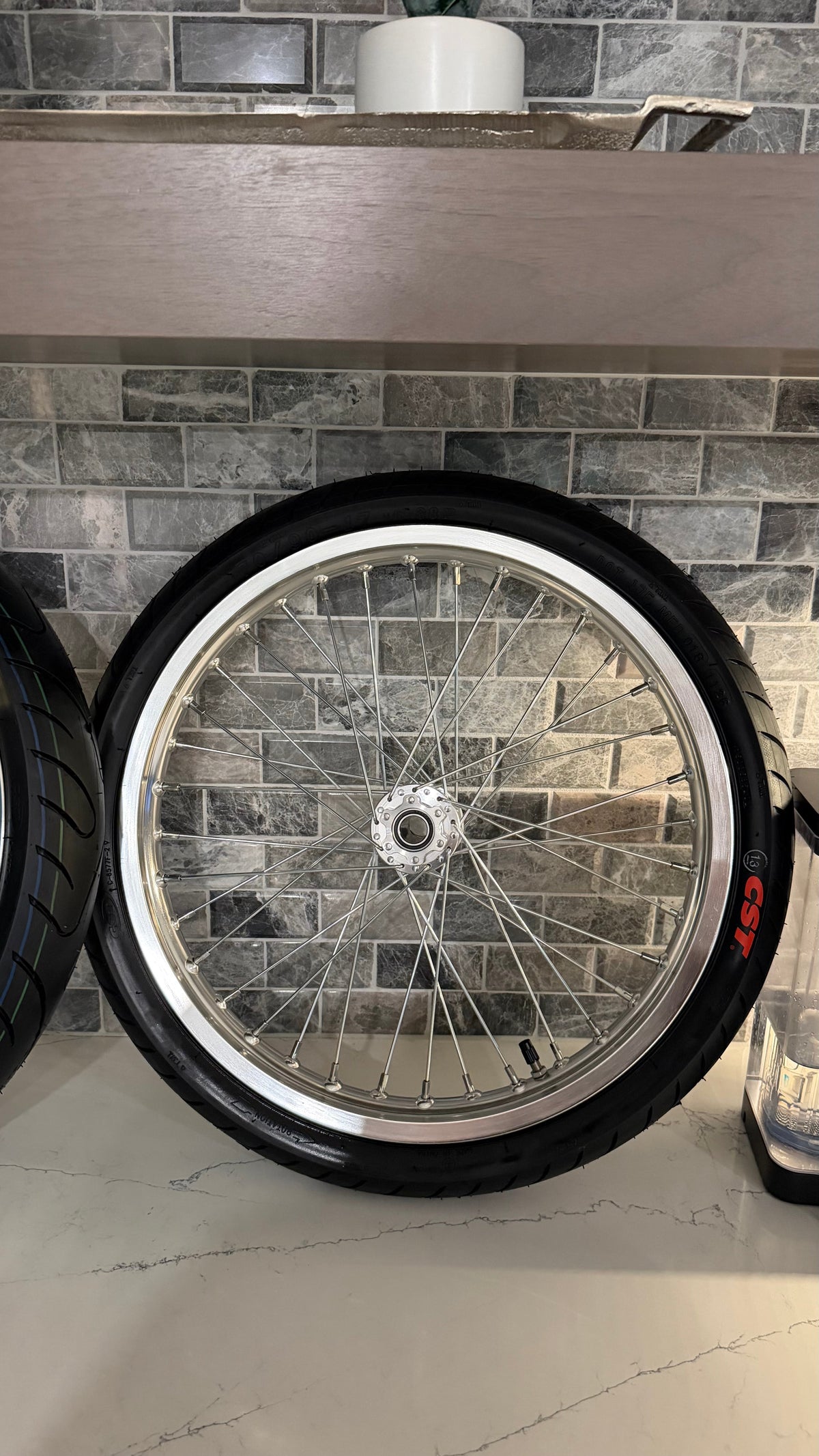 Chrome LBX/Eride/79Bike Supermoto Wheel Set ( PREORDER 1-2 WEEKS)