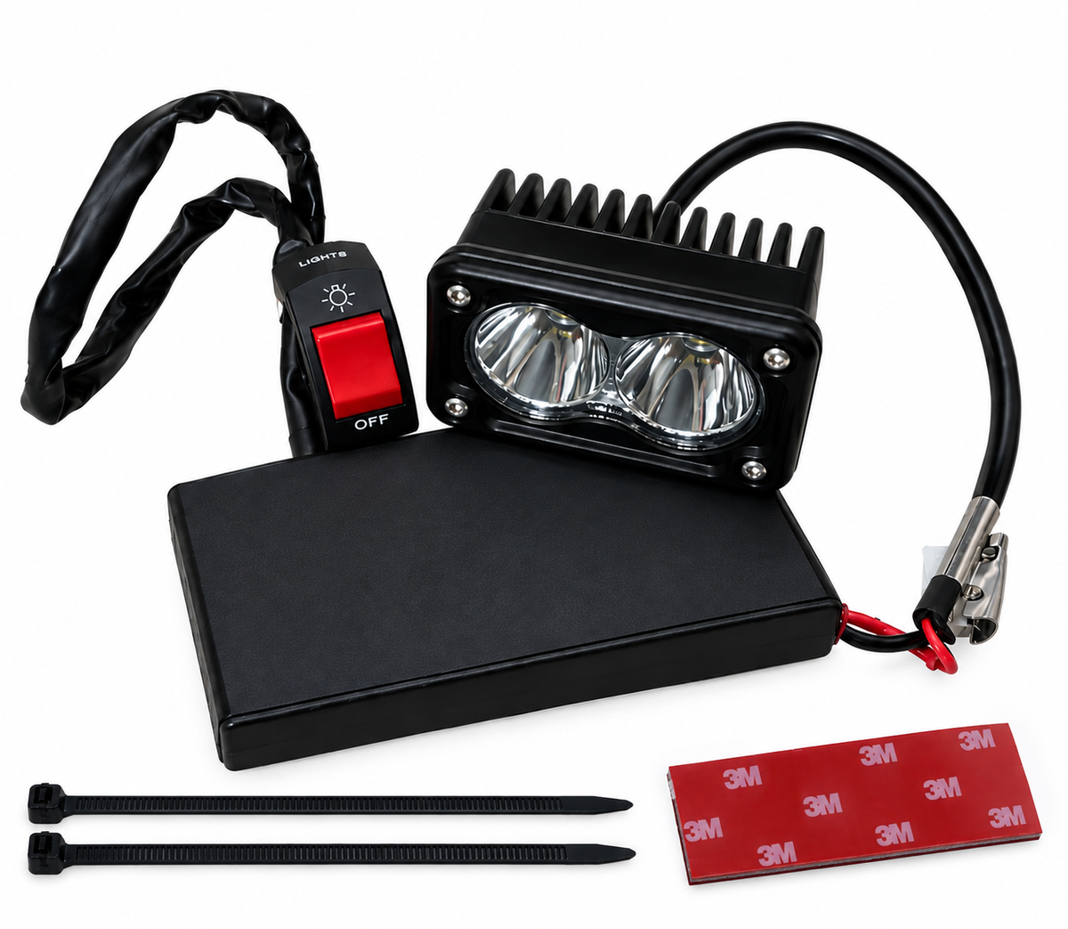 Universal Battery Powered Baja Light