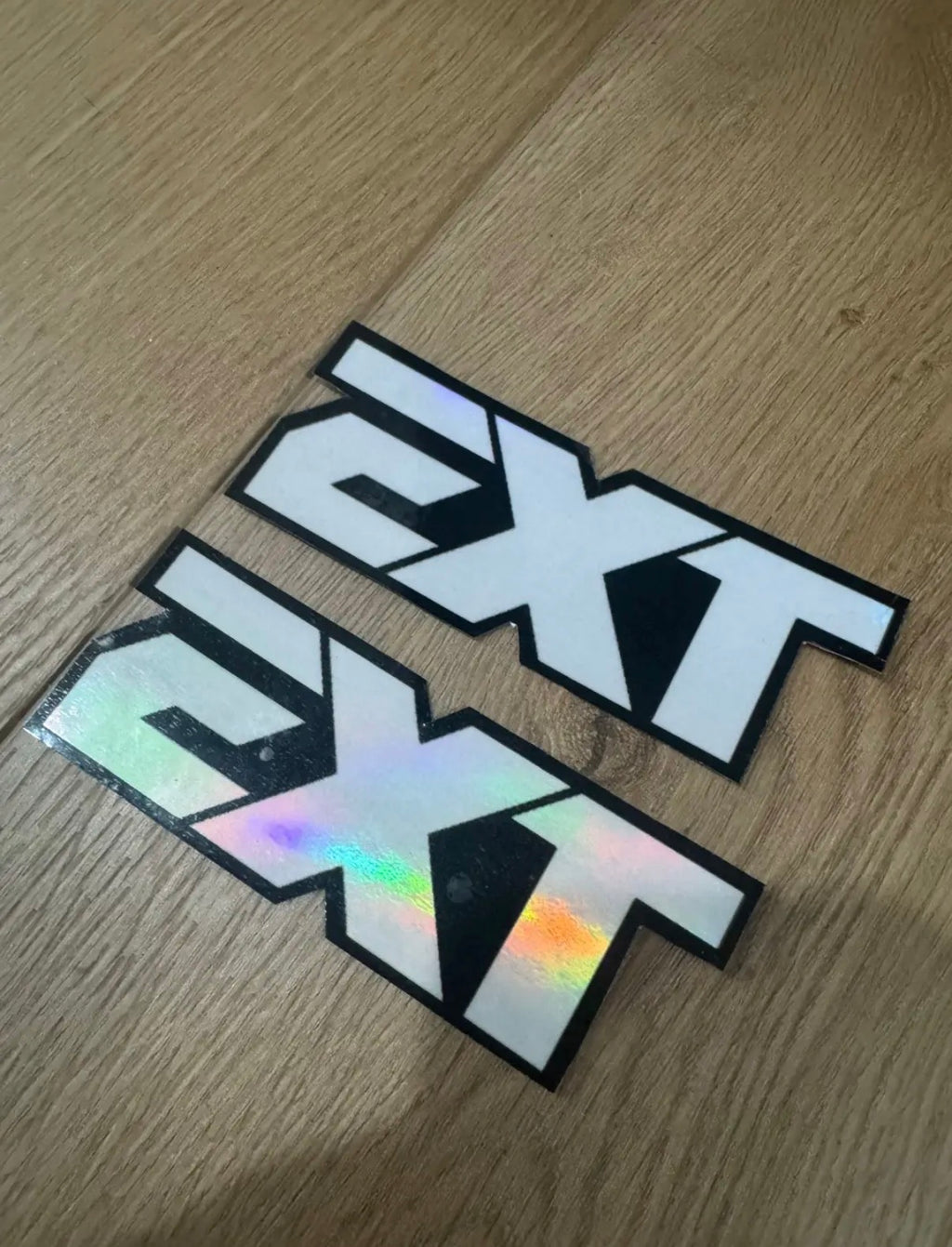 EXT Suspension Stickers