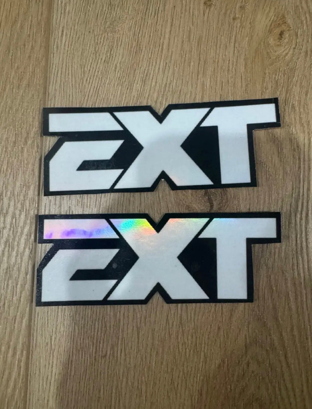 EXT Suspension Stickers