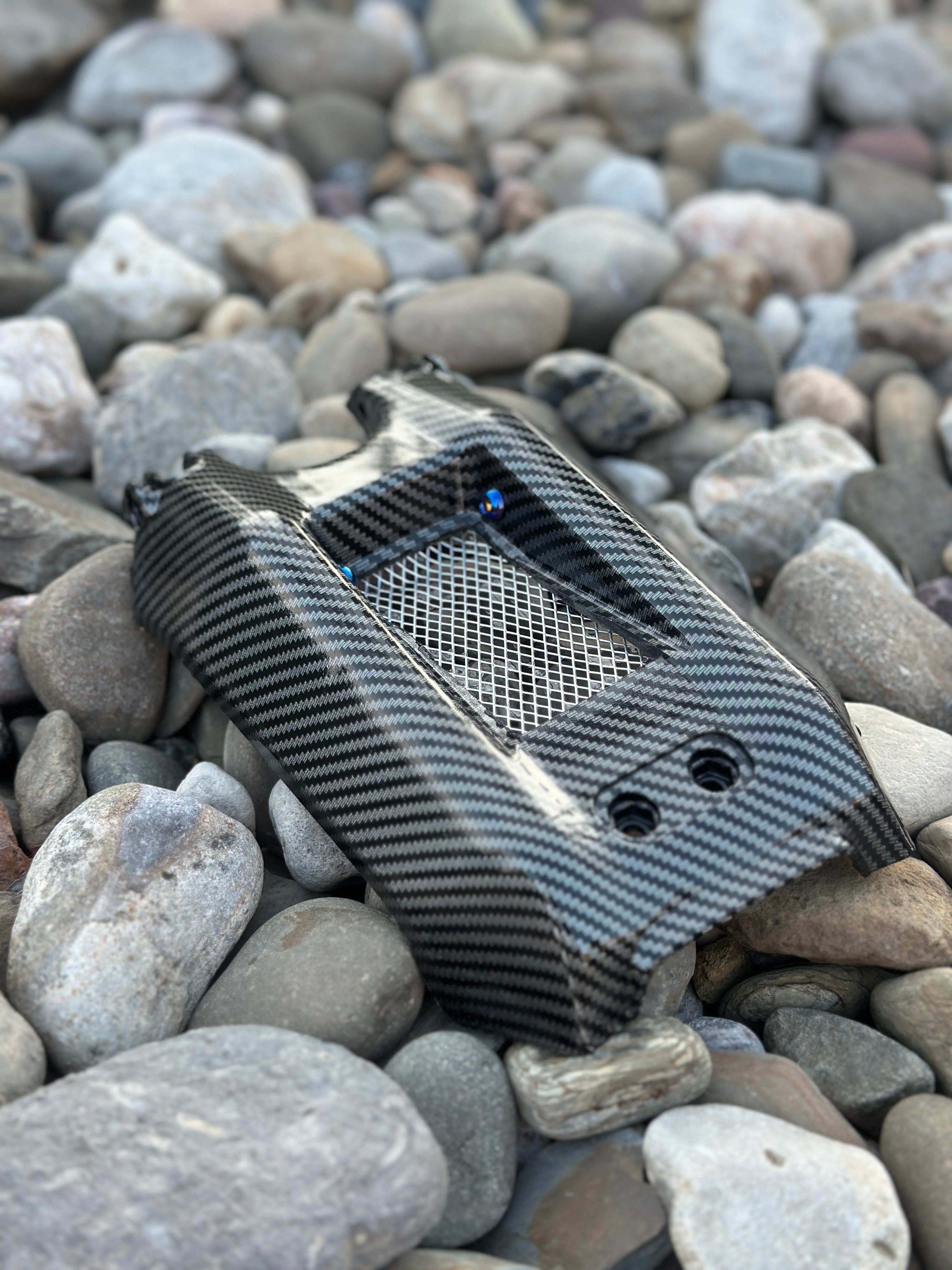 Vented Carbon Surron LBX Battery Cover