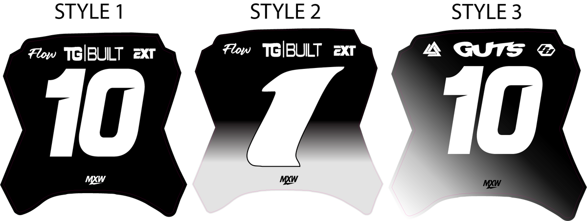 Yozma Front Plate Decal