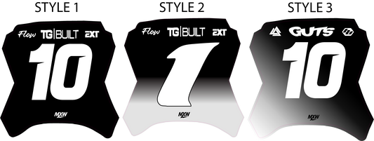Yozma Front Plate Decal