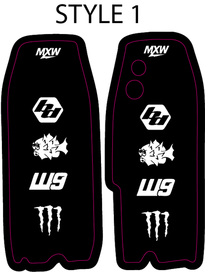Tuttio Soliel 01 Fork Guard Decals