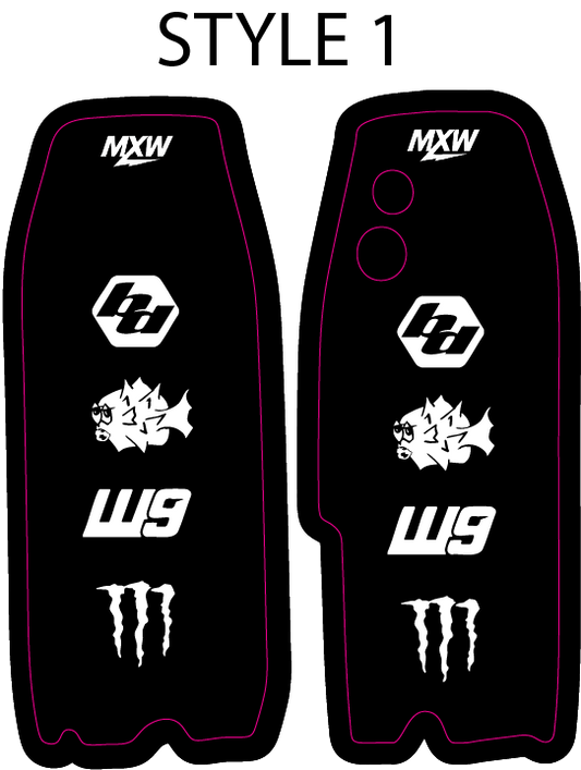 Tuttio Soliel 01 Fork Guard Decals