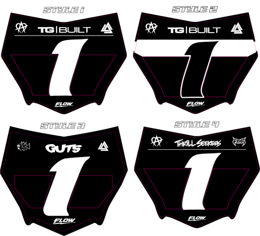 Mxracing Titanium Vented Plate