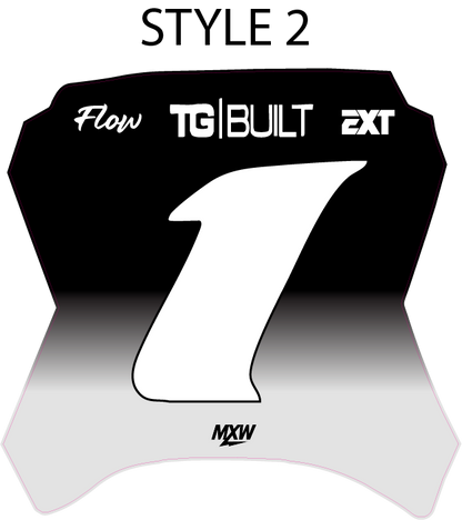 Yozma Front Plate Decal