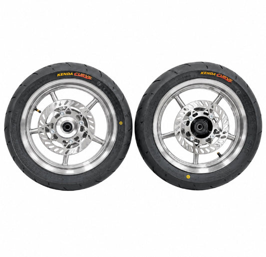 “CHROME” Tuttio| Yozma | RTR |Heybike 12 Inch Supermoto Set