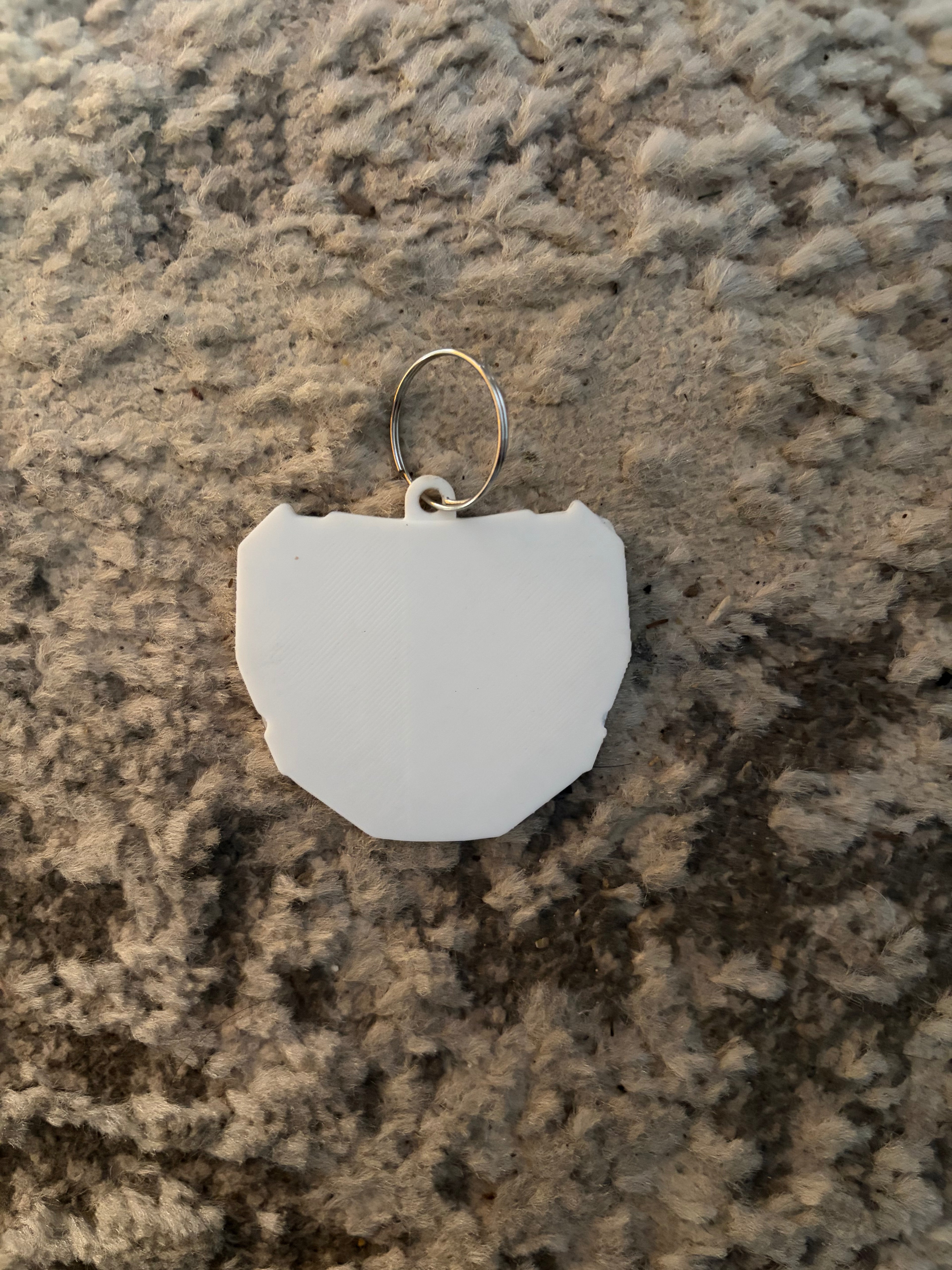 Customizable Keychain Mini Plate