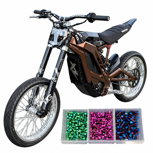 E Ride Pro S/SS Titanium Bolt Kit