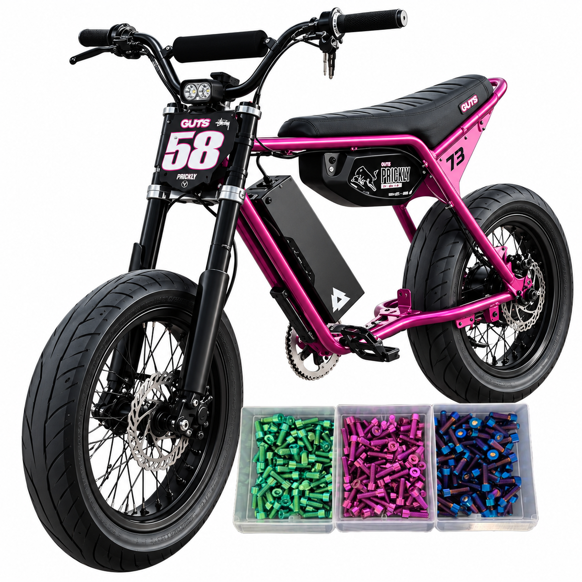 Super73 ZX / Z Miami / Z Adventure Titanium Bolt Kit