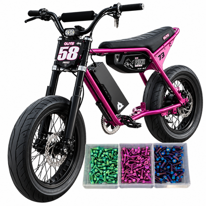Super73 ZX / Z Miami / Z Adventure Titanium Bolt Kit