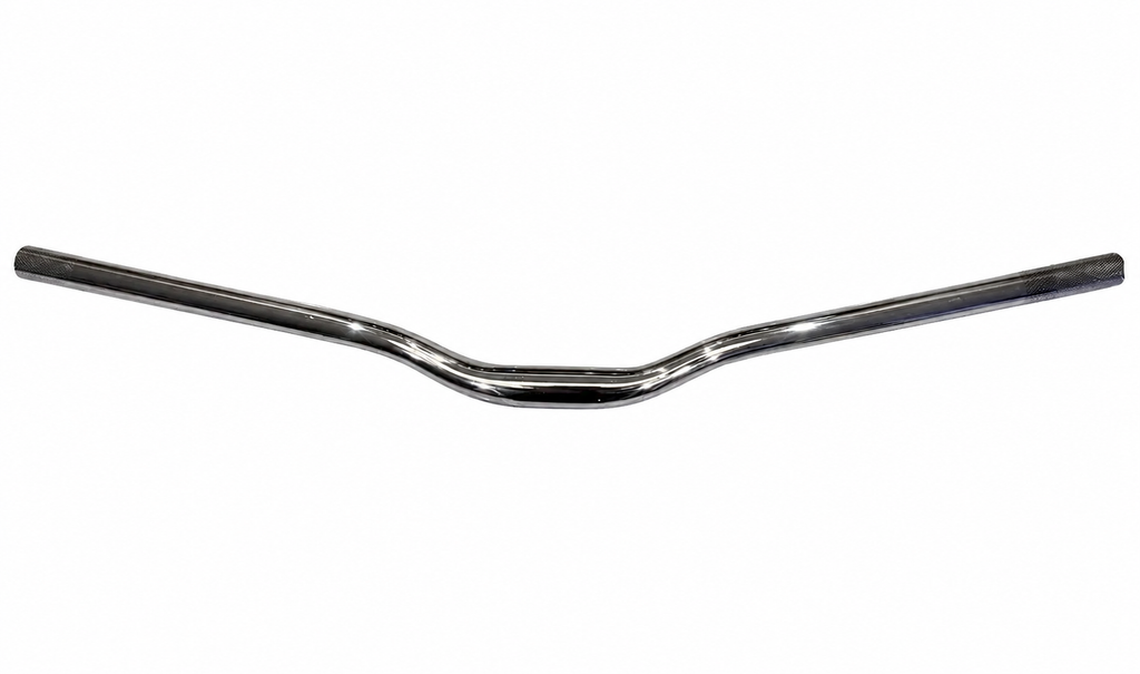 MX RACINGS Chrome and Black Gloss Handlebars (31.8mm)