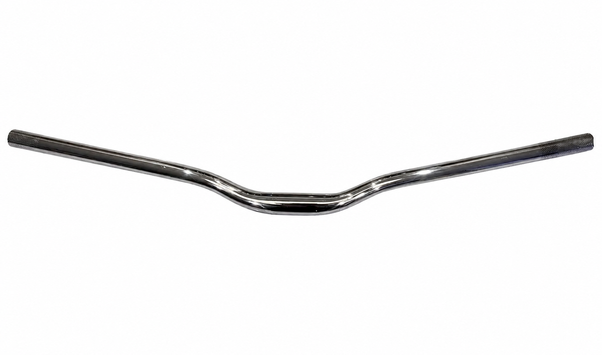 MX RACINGS Chrome and Black Gloss Handlebars (31.8mm)