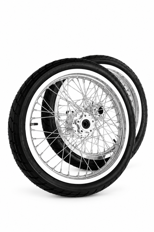 Chrome LBX/Eride/79Bike Supermoto Wheel Set ( PREORDER 1-2 WEEKS)
