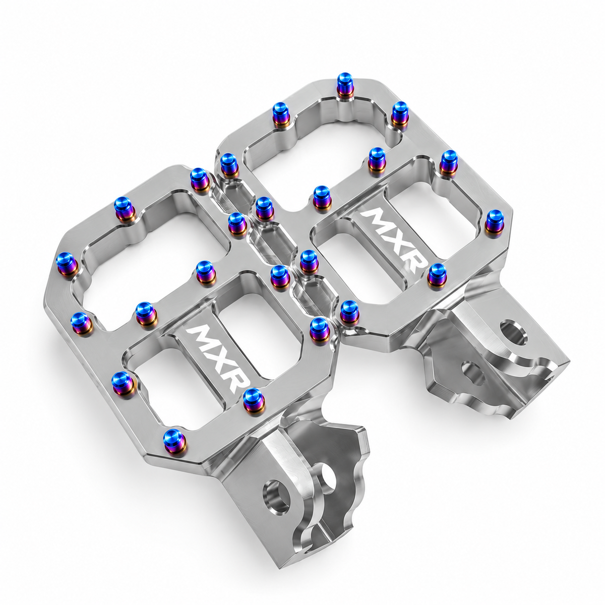 Titanium Prickly Style Wide pegs