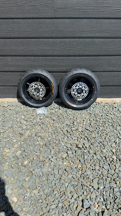 12in Supermoto Wheelset kit for Tuttio/Yozma/Heybike/Razor