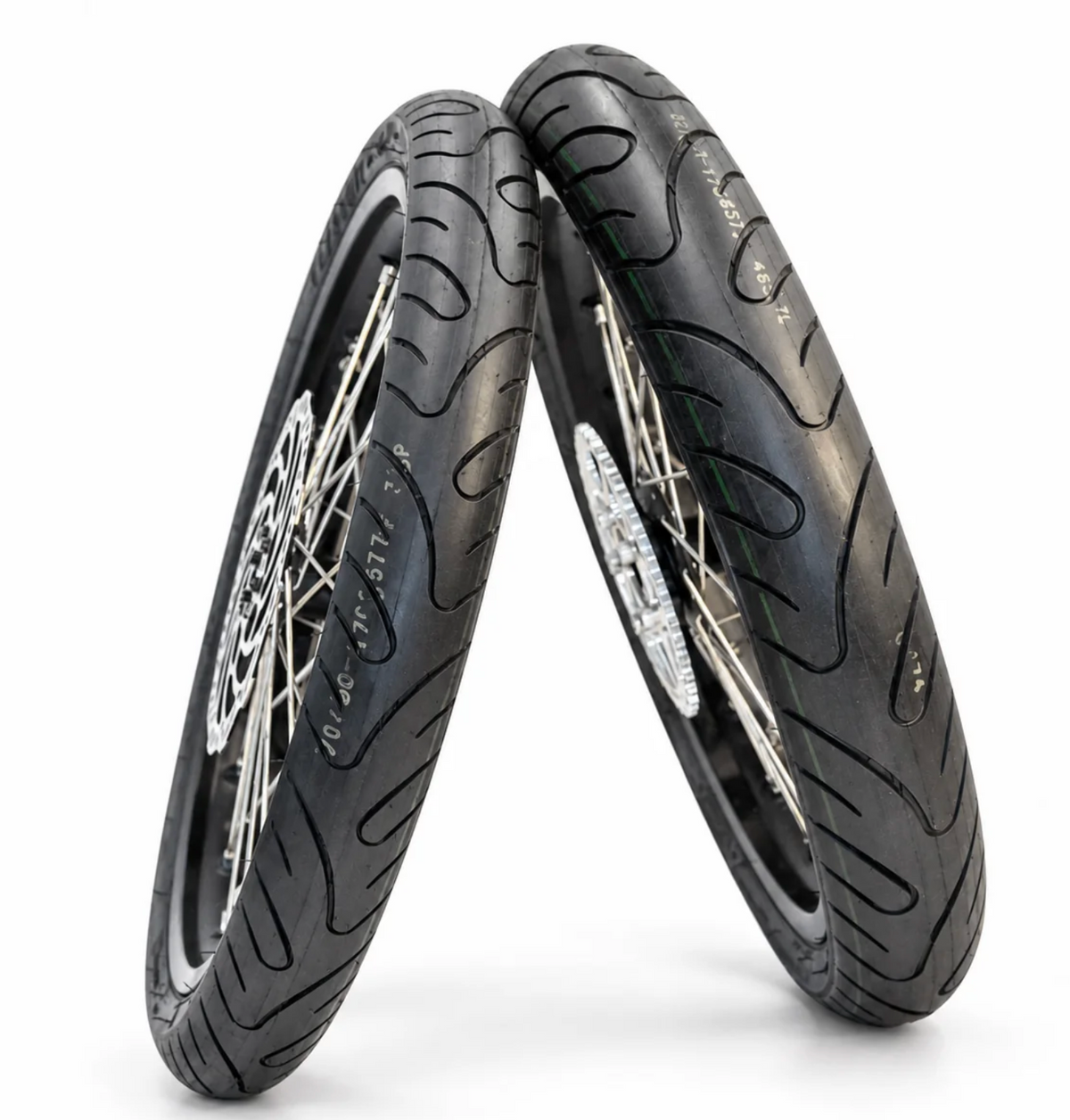 17” Light Bee/Eride/Falcon Supermoto Wheel Set